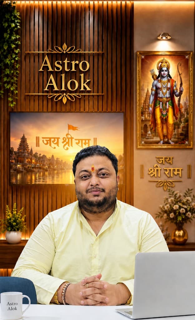 Astro Alok — Vedic astrologer and spiritual guide